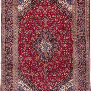 Persisk teppe - Keshan - 420 x 305 cm - rød