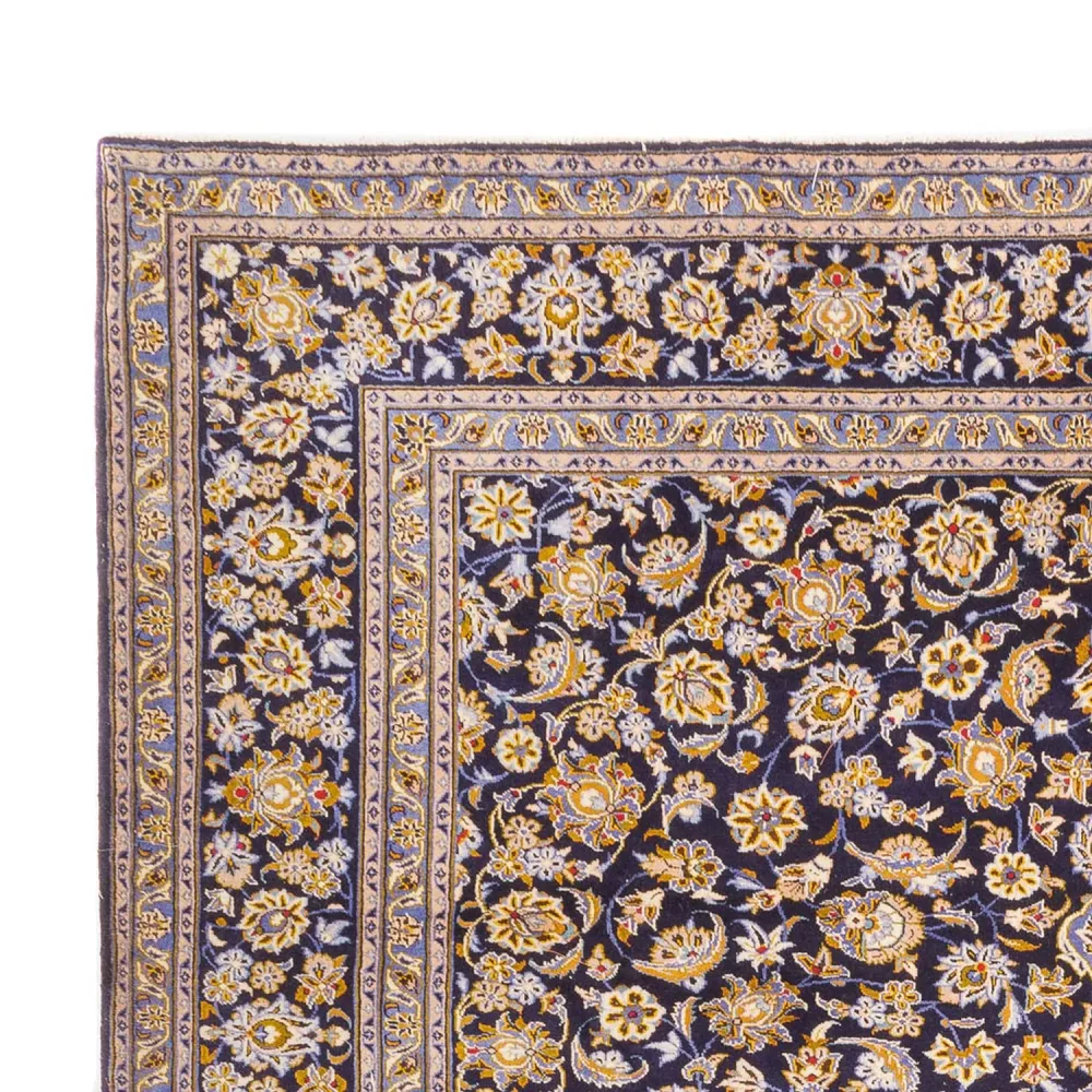 Persisk teppe - Keshan - 420 x 318 cm - mørkeblå