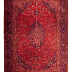 Persisk teppe - Keshan - 425 x 300 cm - rød