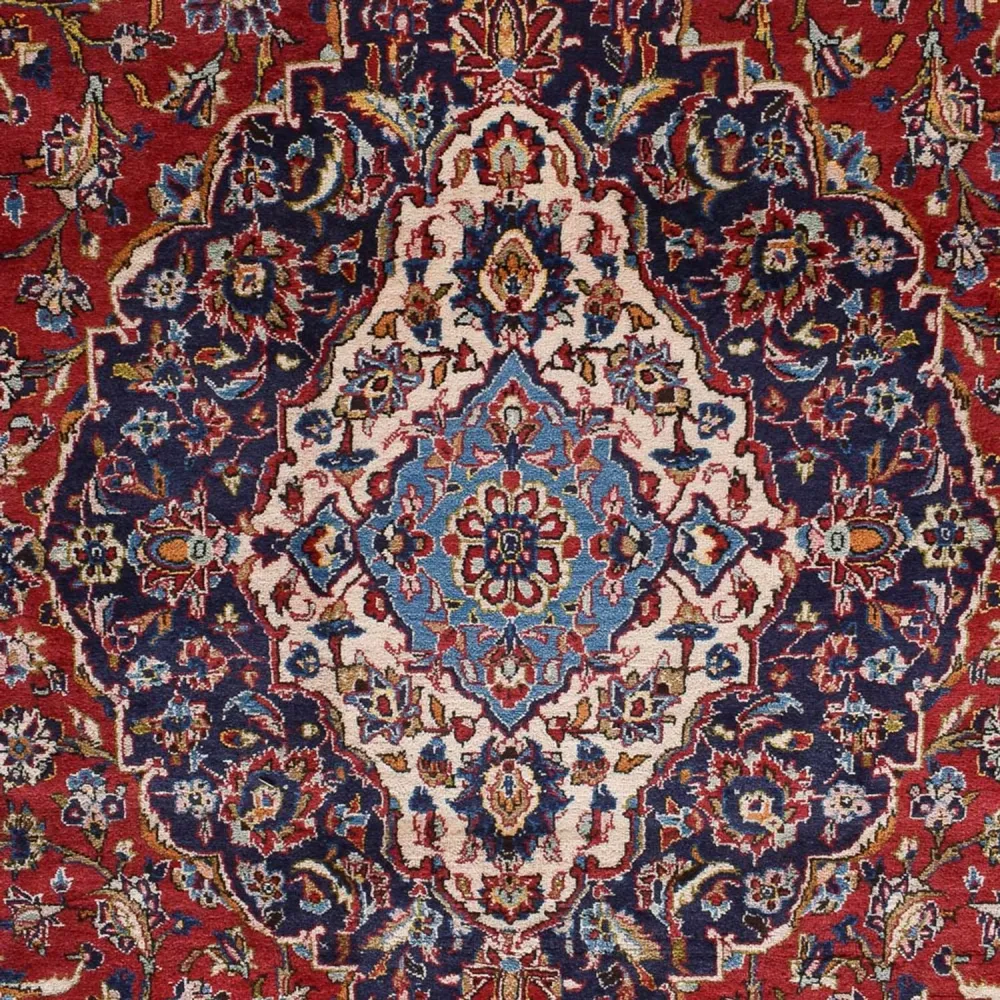 Persisk teppe - Keshan - 450 x 300 cm - rød