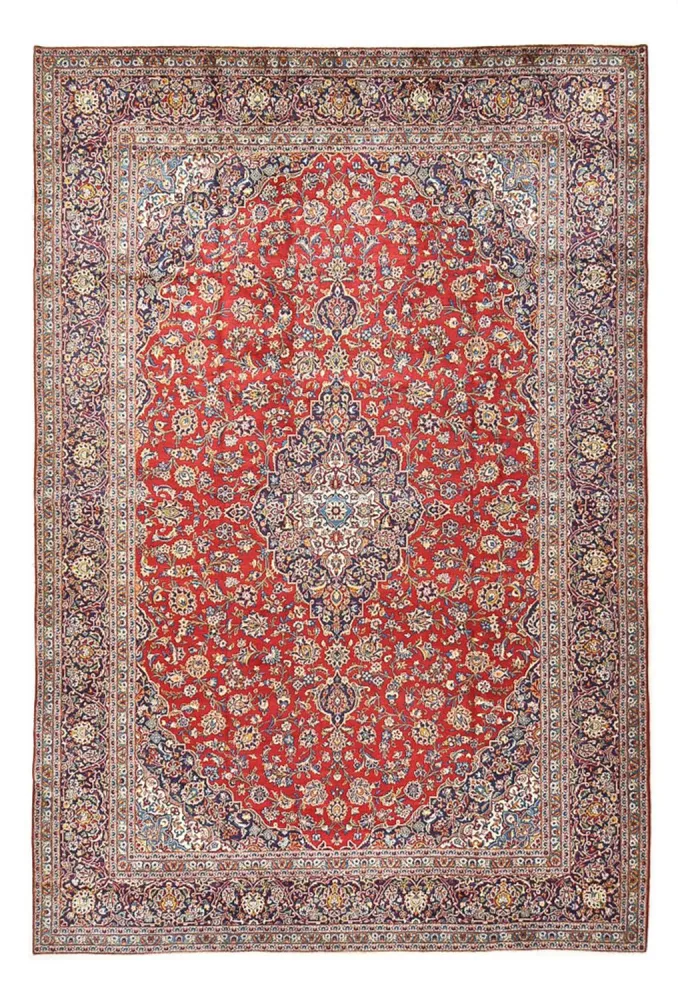 Persisk teppe - Keshan - 455 x 301 cm - rød