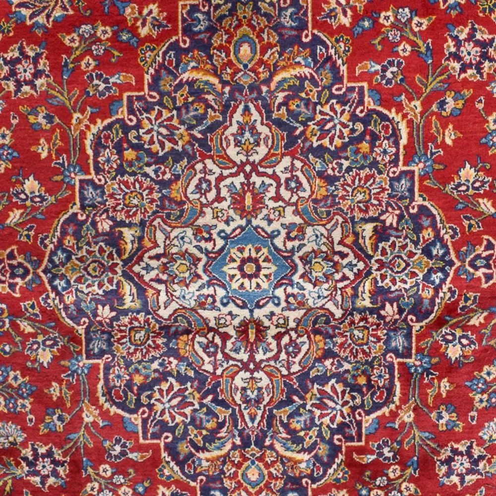 Persisk teppe - Keshan - 455 x 301 cm - rød
