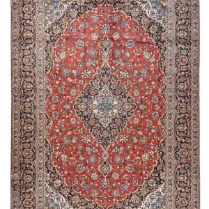 Persisk teppe - Keshan - 459 x 306 cm - rød