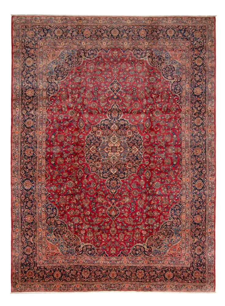 Persisk teppe - Keshan - 467 x 328 cm - rød