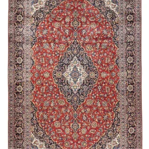 Persisk teppe - Keshan - 482 x 295 cm - rød