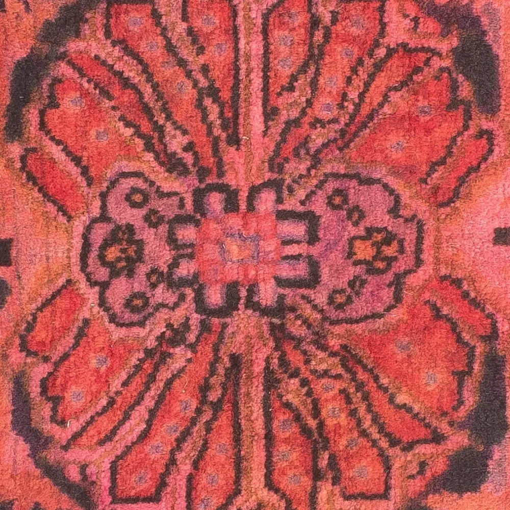 Persisk teppe - Keshan - 86 x 55 cm - lys rød