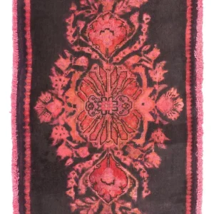 Persisk teppe - Keshan - 86 x 55 cm - lys rød
