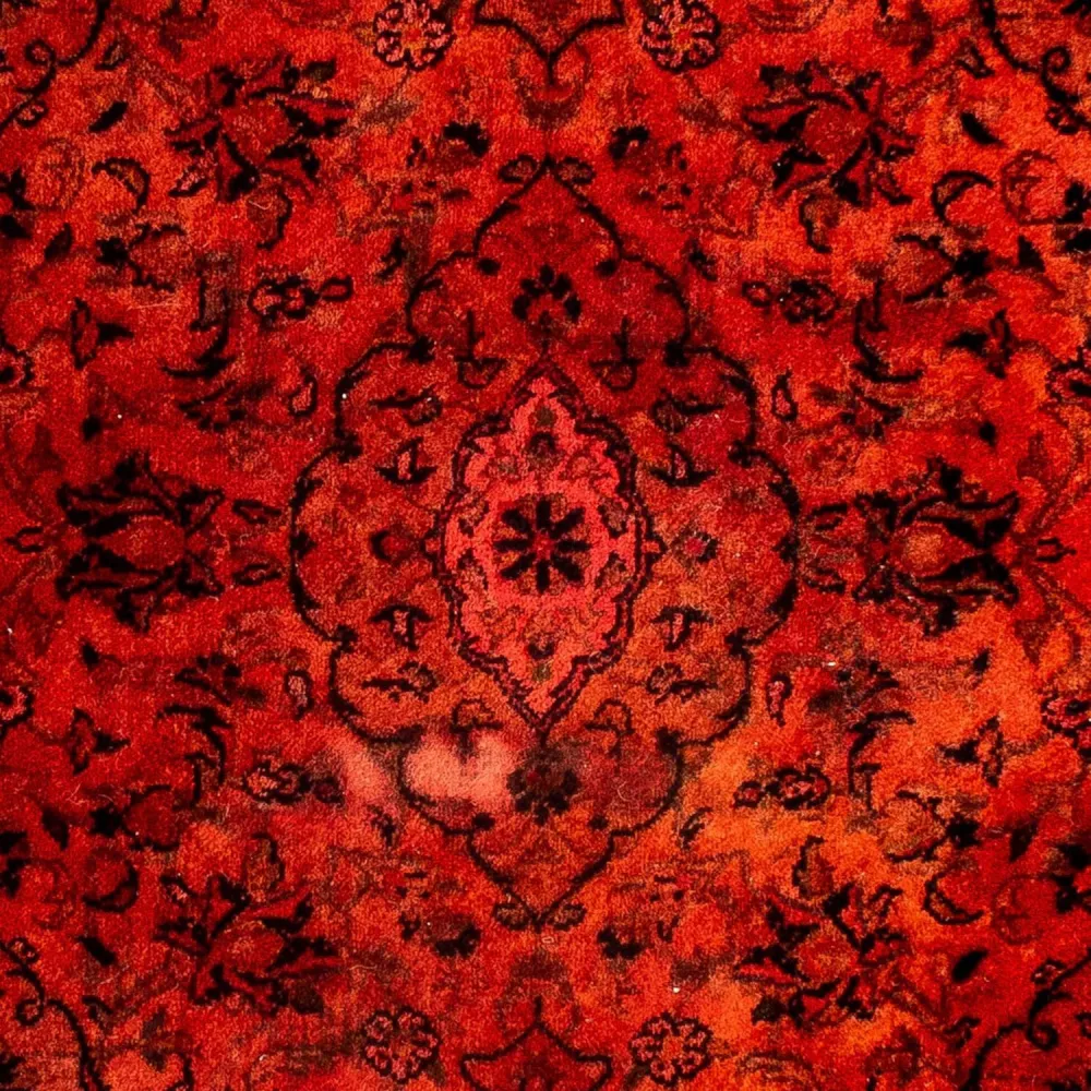 Persisk teppe - Keshan - 98 x 70 cm - mørk rød