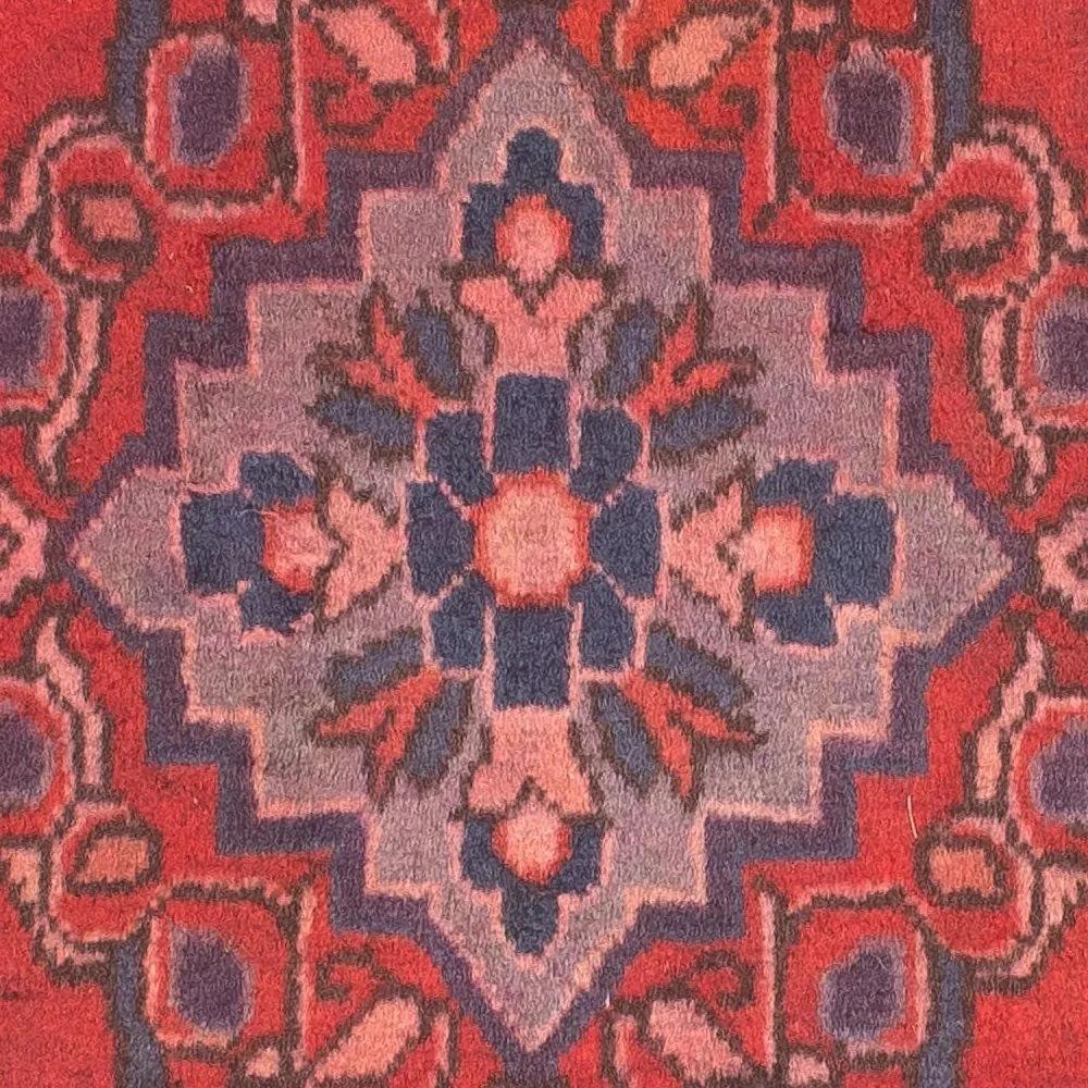 Persisk teppe - Keshan - 87 x 57 cm - mørk rød