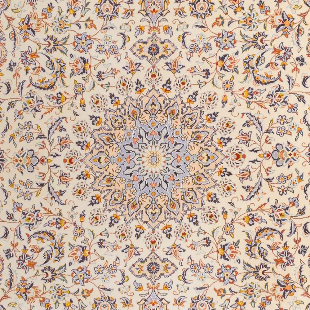 Persisk teppe - Keshan square - 415 x 395 cm - sand