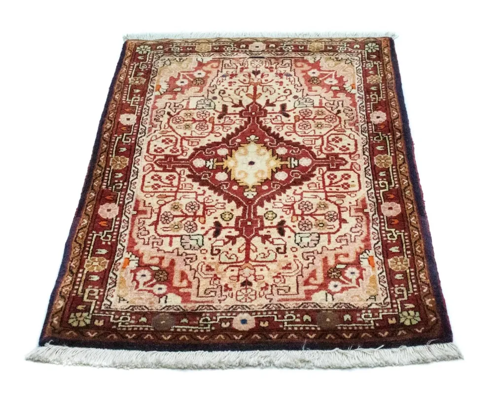 Persisk teppe - klassisk - 101 x 65 cm - lys rød