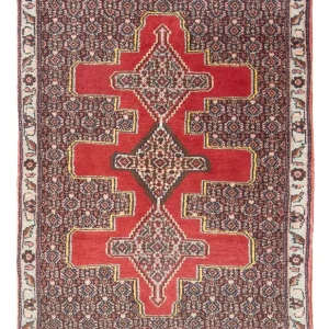 Persisk teppe - klassisk - 103 x 73 cm - rød