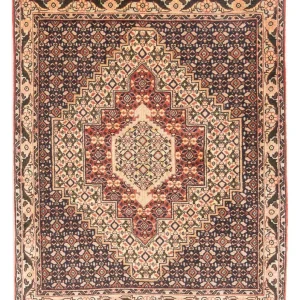 Persisk teppe - klassisk - 103 x 76 cm - beige