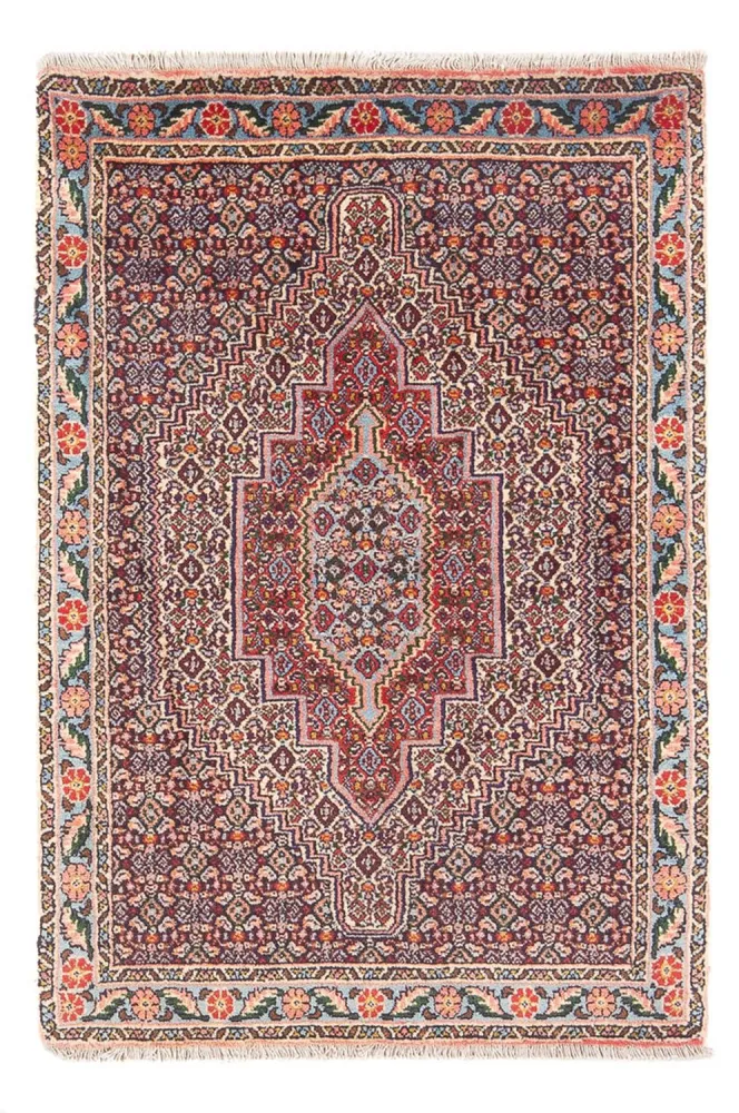 Persisk teppe - klassisk - 112 x 74 cm - mørkeblå