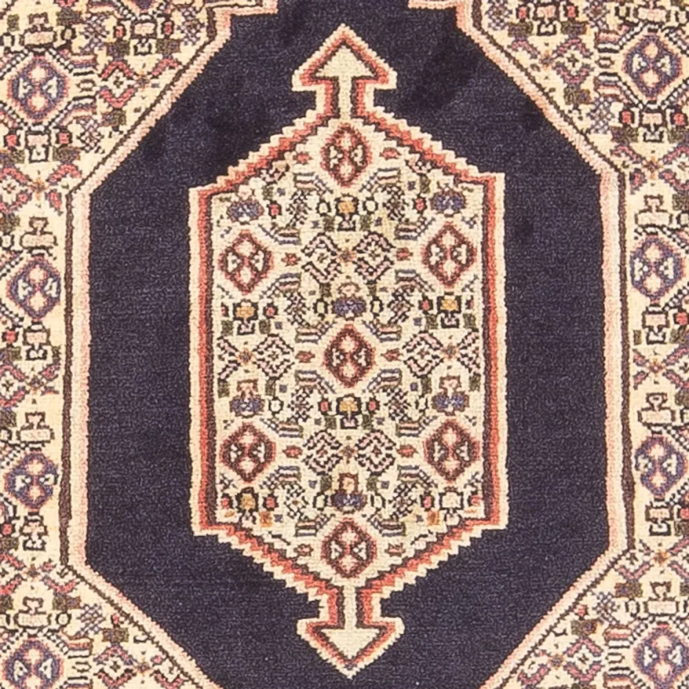 Persisk teppe - klassisk - 112 x 74 cm - mørkeblå