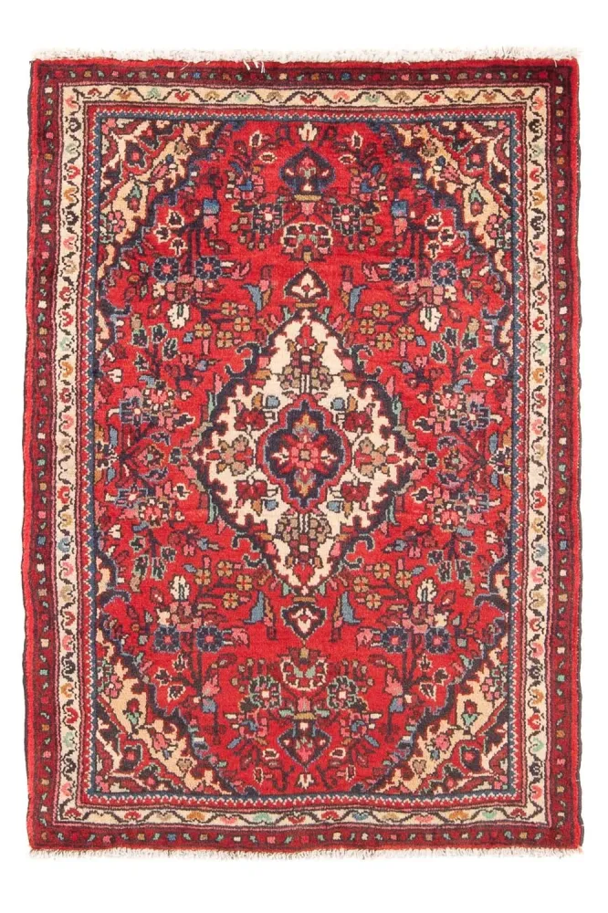 Persisk teppe - klassisk - 95 x 65 cm - rød