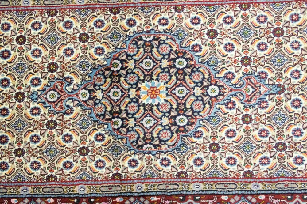Persisk teppe - klassisk - 126 x 80 cm - beige