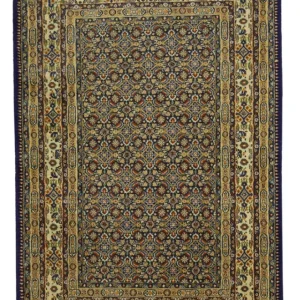 Persisk teppe - klassisk - 146 x 99 cm - mørkegrønn