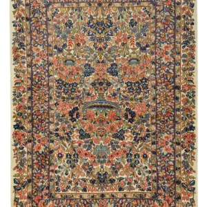 Persisk teppe - klassisk - 148 x 101 cm - flerfarget