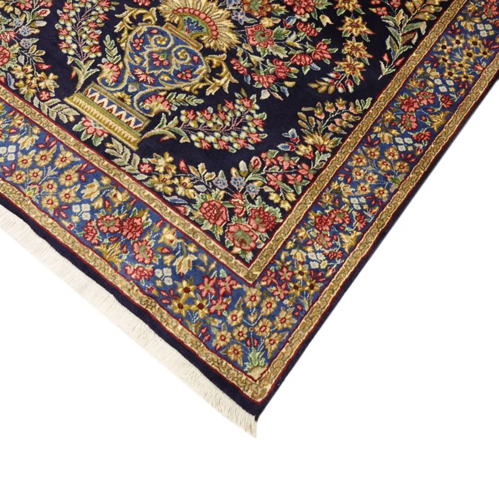 Persisk teppe - klassisk - 148 x 96 cm - flerfarget
