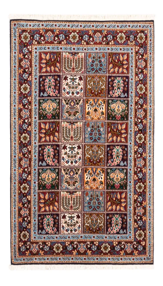 Persisk teppe - klassisk - 148 x 98 cm - flerfarget