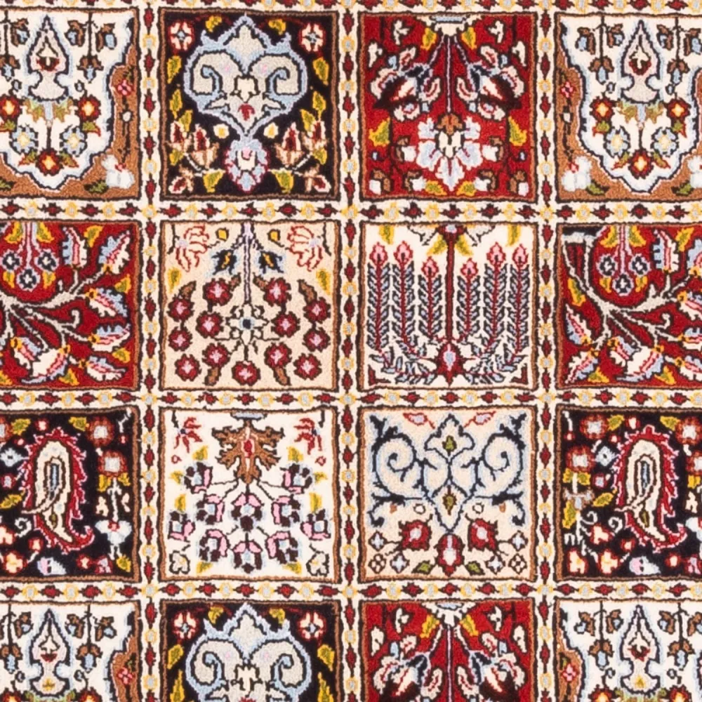 Persisk teppe - klassisk - 150 x 98 cm - flerfarget