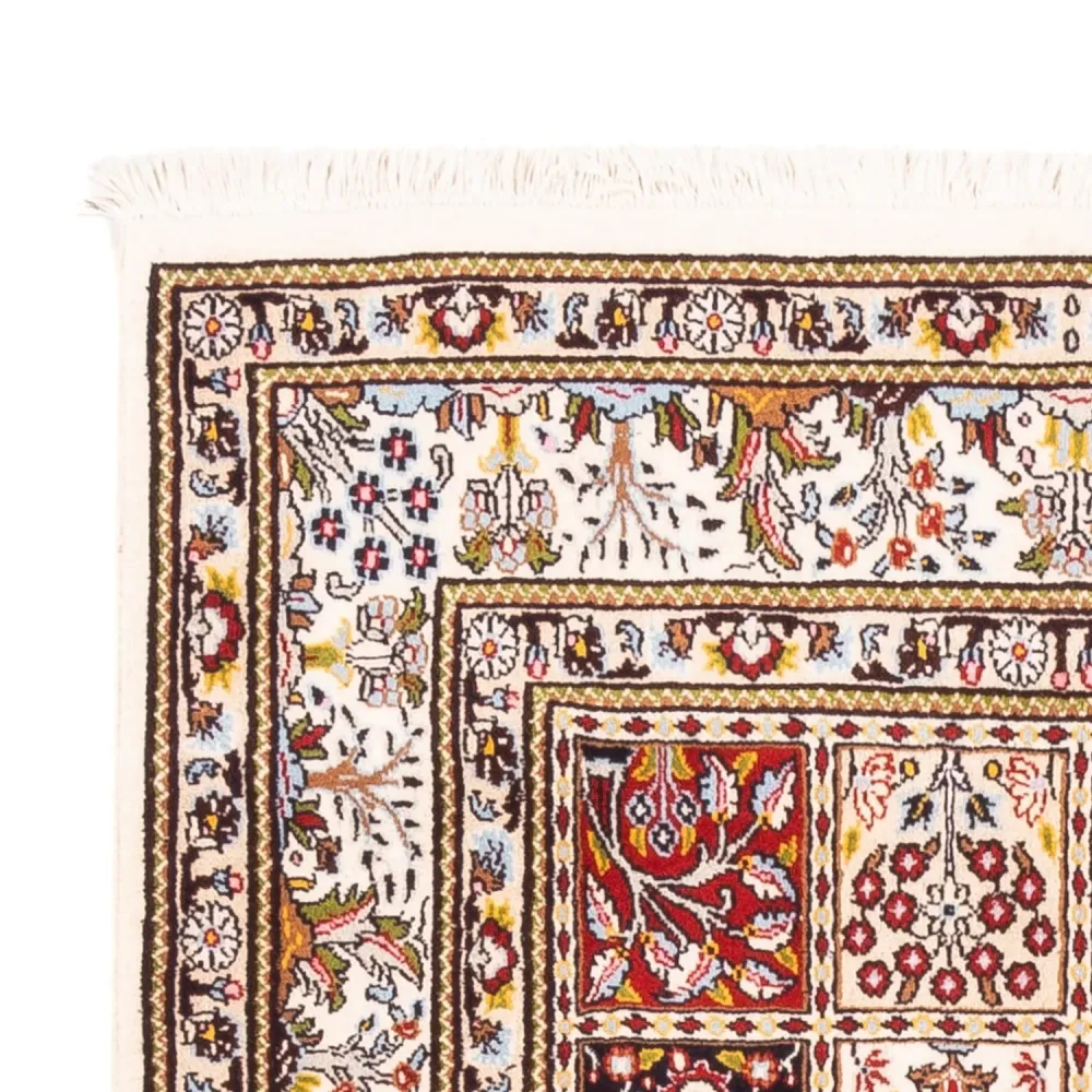 Persisk teppe - klassisk - 150 x 98 cm - flerfarget