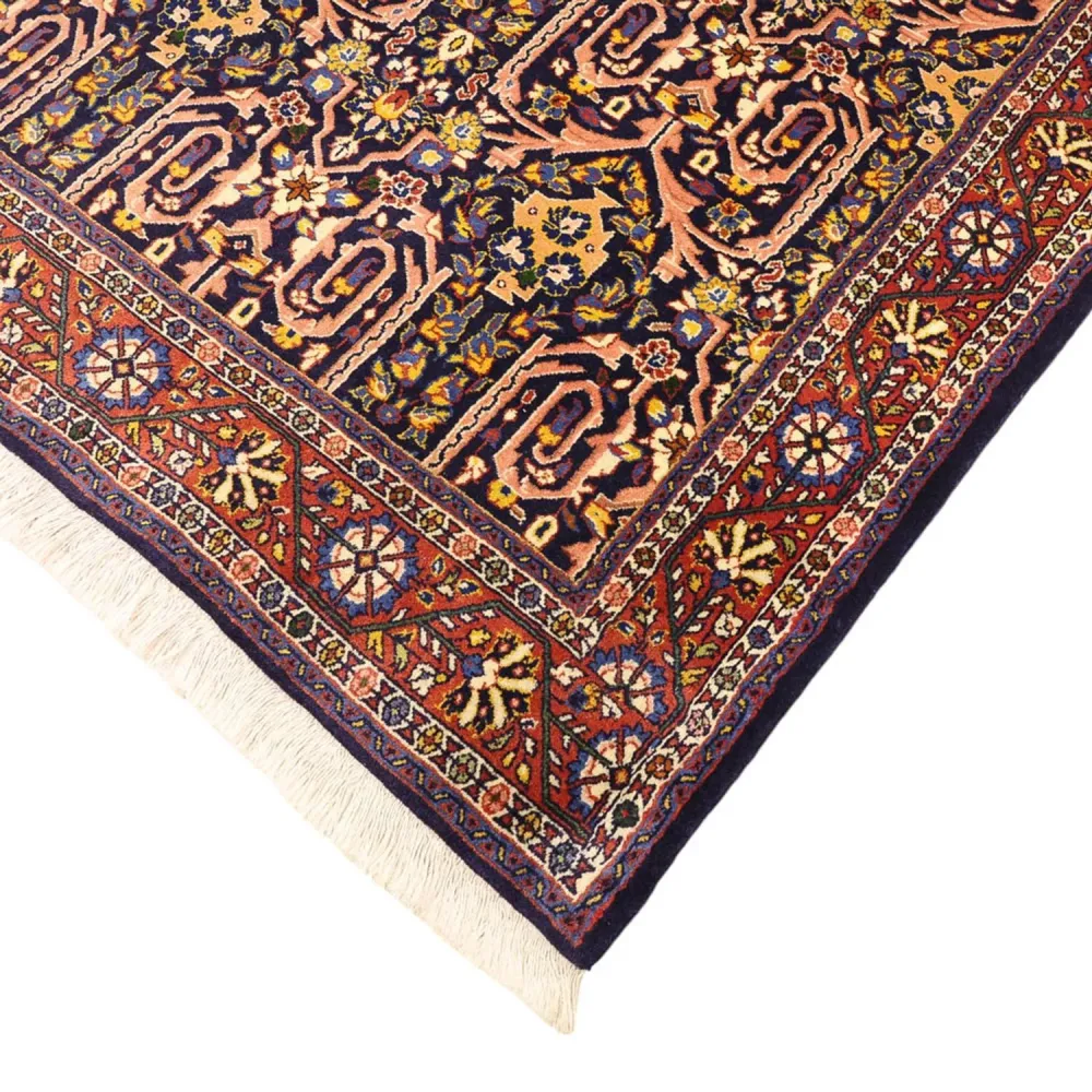 Persisk teppe - klassisk - 158 x 104 cm - mørk rød