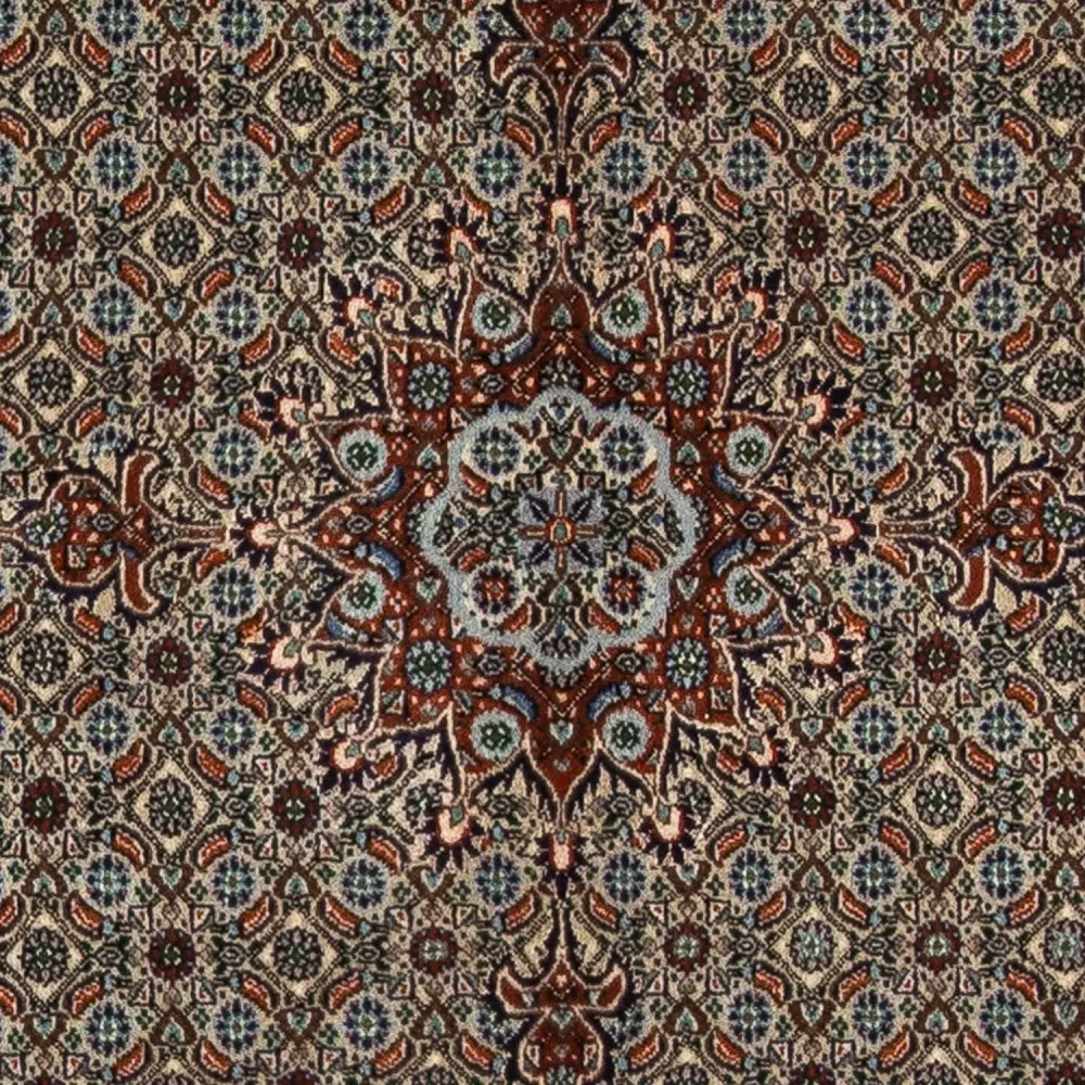 Persisk teppe - klassisk - 158 x 149 cm - flerfarget
