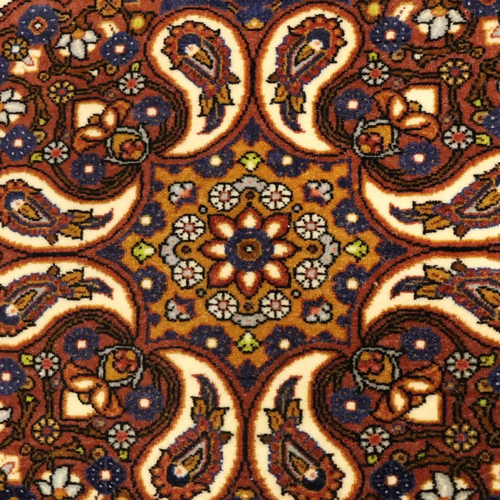 Persisk teppe - klassisk - 159 x 107 cm - flerfarget