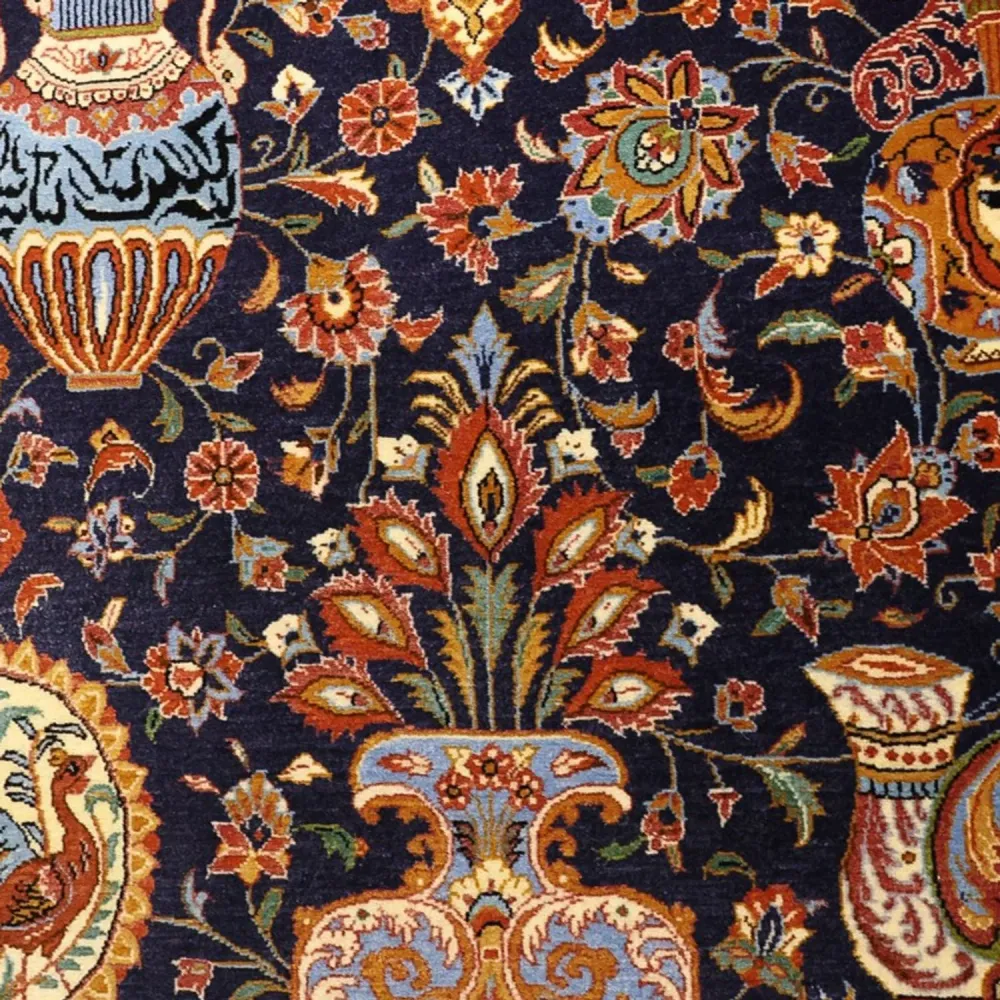 Persisk teppe - klassisk - 162 x 104 cm - flerfarget