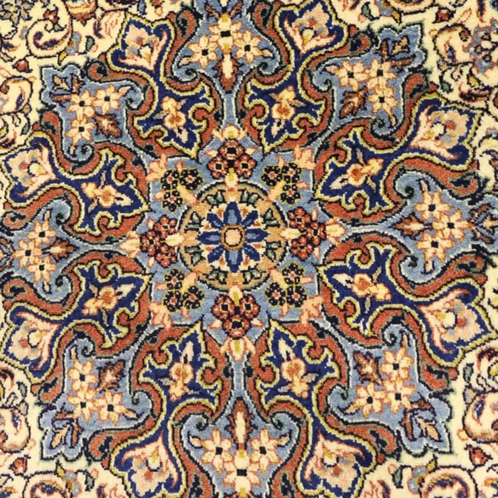 Persisk teppe - klassisk - 165 x 106 cm - lysegrønn