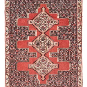 Persisk teppe - klassisk - 98 x 72 cm - rød