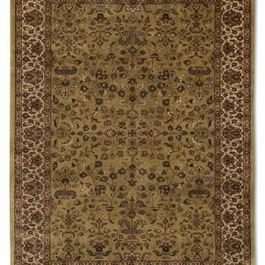 Persisk teppe - klassisk - 180 x 120 cm - grønn