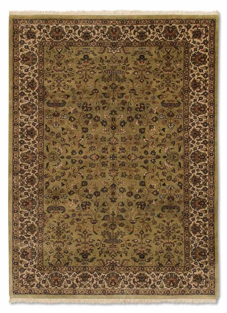 Persisk teppe - klassisk - 180 x 120 cm - grønn