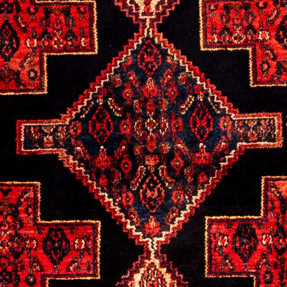 Persisk teppe - klassisk - 181 x 124 cm - mørk rød