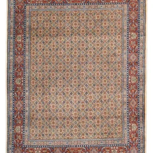 Persisk teppe - klassisk - 185 x 145 cm - beige