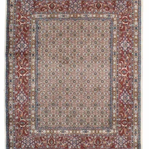 Persisk teppe - klassisk - 192 x 152 cm - beige