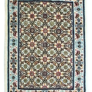 Persisk teppe - klassisk - 60 x 40 cm - blå