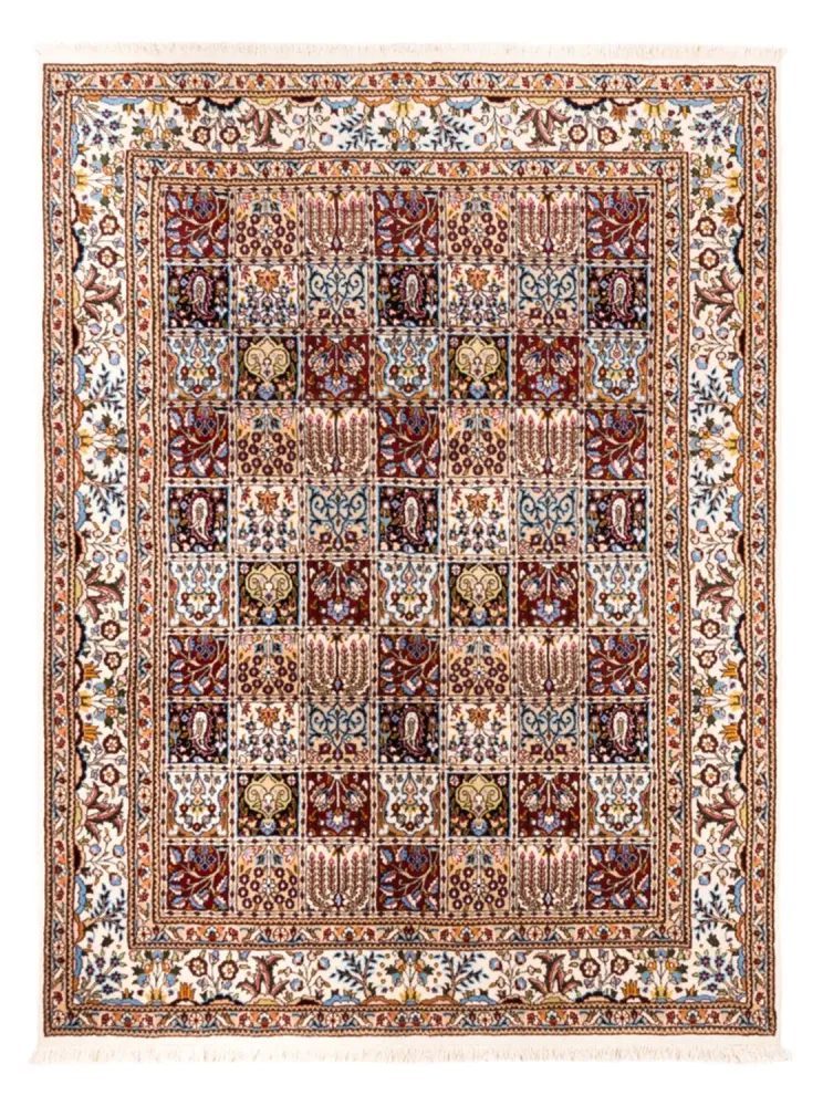 Persisk teppe - klassisk - 195 x 147 cm - flerfarget