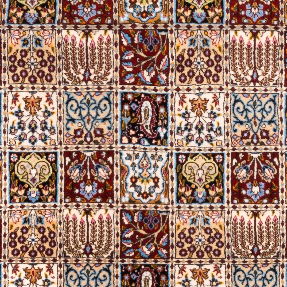 Persisk teppe - klassisk - 195 x 147 cm - flerfarget