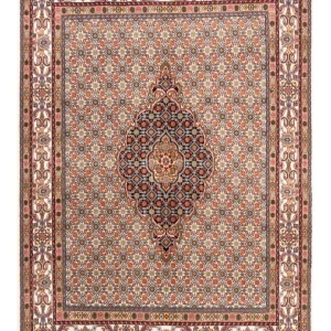 Persisk teppe - klassisk - 200 x 147 cm - krem