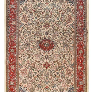 Persisk teppe - klassisk - 205 x 132 cm - beige