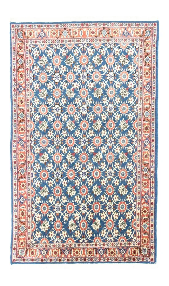 Persisk teppe - klassisk - 206 x 123 cm - blå