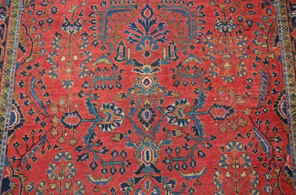 Persisk teppe - klassisk - 207 x 137 cm - rød