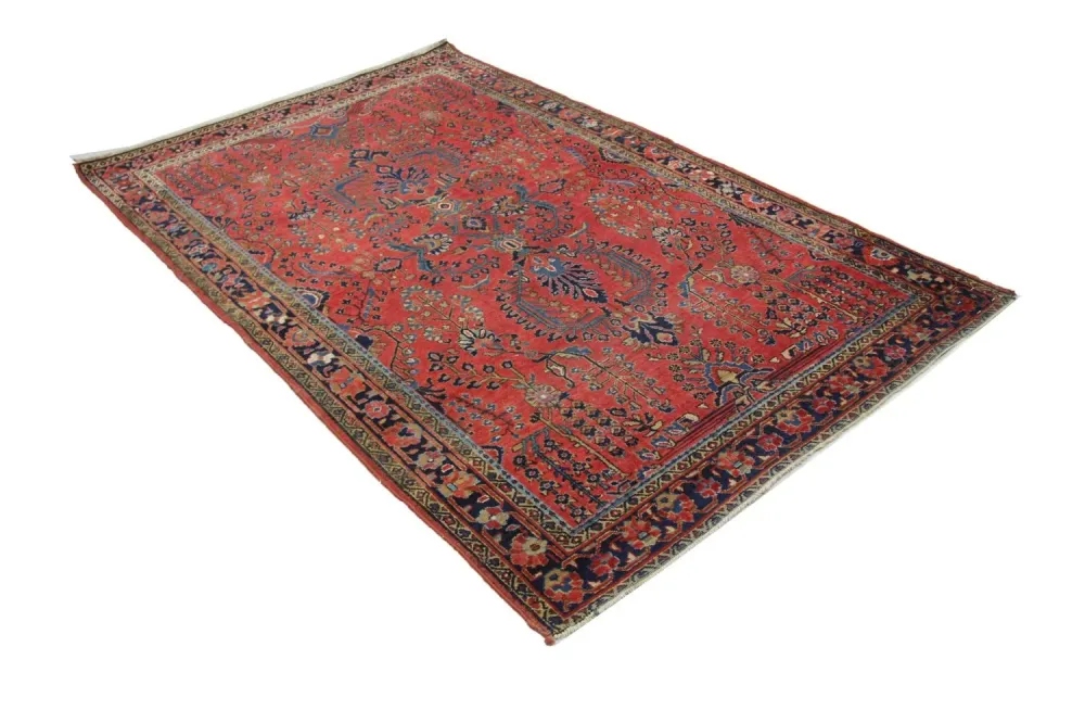 Persisk teppe - klassisk - 207 x 137 cm - rød