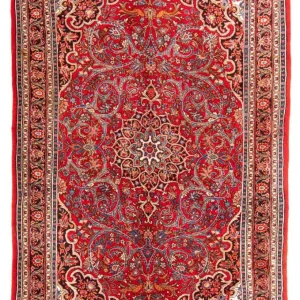 Persisk teppe - klassisk - 210 x 147 cm - rød