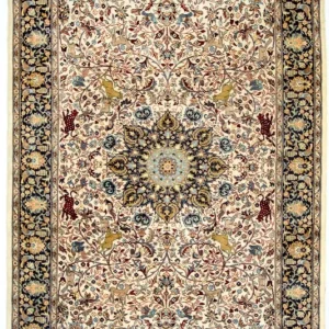 Persisk teppe - klassisk - 220 x 140 cm - beige