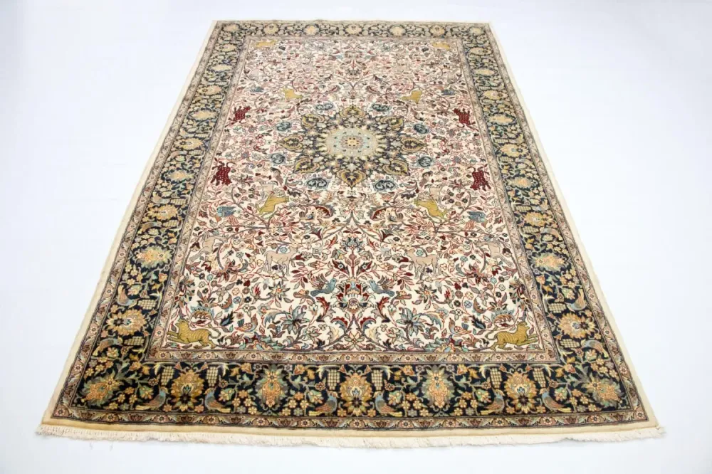 Persisk teppe - klassisk - 220 x 140 cm - beige