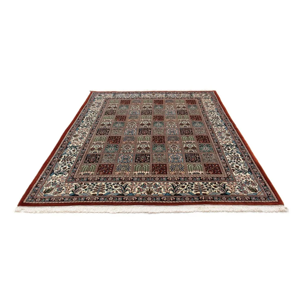 Persisk teppe - klassisk - 229 x 178 cm - flerfarget